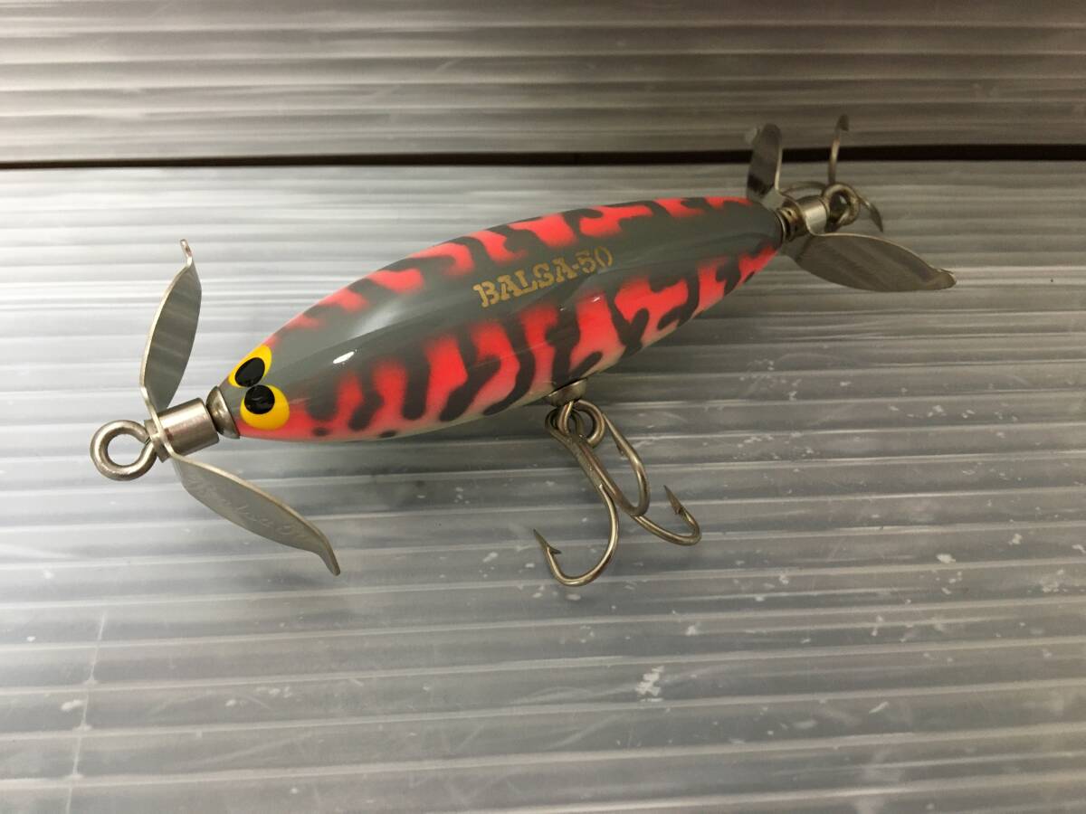 B619 □未使用 balsa50 バルサ50 ホッツィートッツィー グレーコーチ ザウルス 14g ジュニア？ 検(ダイワ アブガルシア へドン オールド