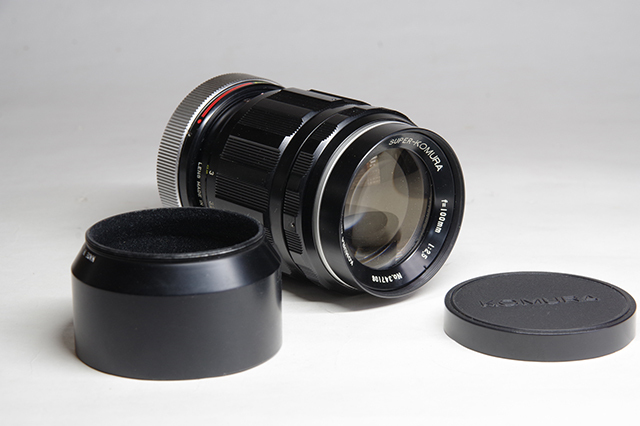コムラ レンズ SUPER-KOMURA 1:2.5 f=100mm C-129