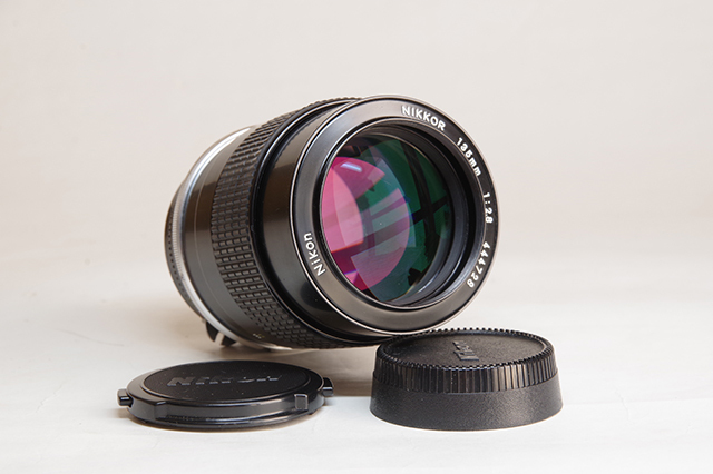 ニコン NIKKOR 1:2.8 135mm 元箱有 C-143