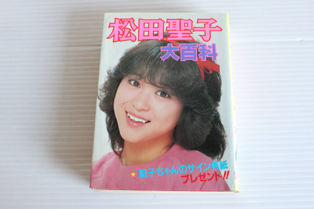 松田聖子 大百科　初版　実業之日本社　希少　レア　