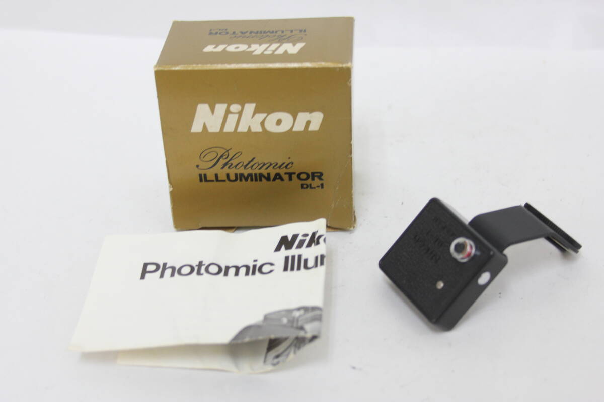 【美品 返品保証】 【元箱付き】 ニコン Nikon DL-1 フォトミックイルミネーター v7669