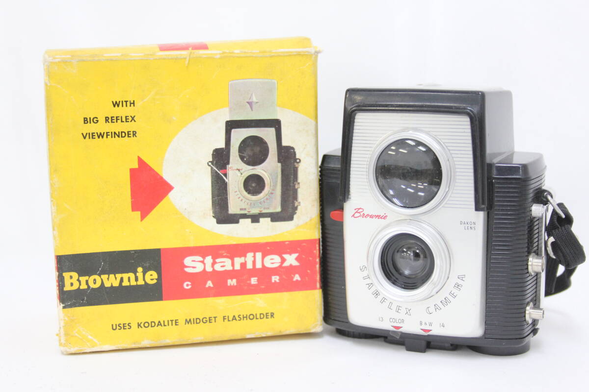 【返品保証】 【元箱付き】コダック Kodak Brownie Starflex CAMERA カメラ v7735