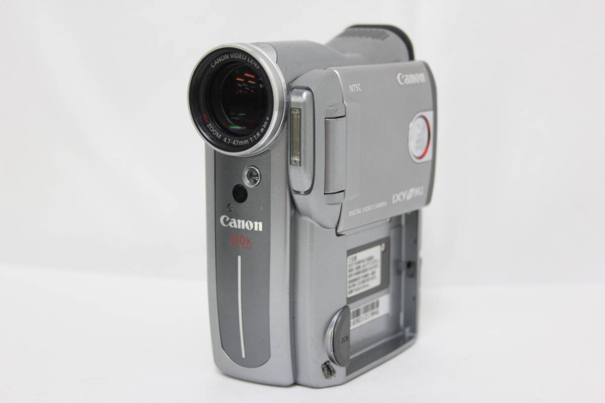 【訳あり品】 【録画再生確認済み】キャノン Canon DM-IXY M2 200x ビデオカメラ v7758