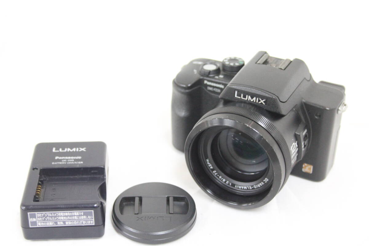 【返品保証】 パナソニック Panasonic LUMIX DMC-FZ20 12x チャージャー付き コンパクトデジタルカメラ v8585