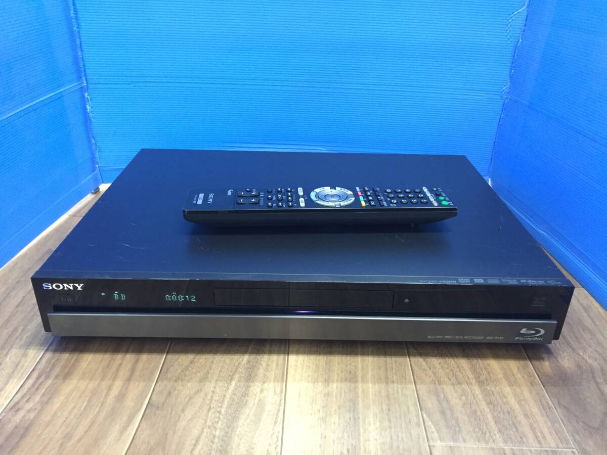 SONY ブルーレイレコーダー BDZ-RS15 リモコン付　中古品4320
