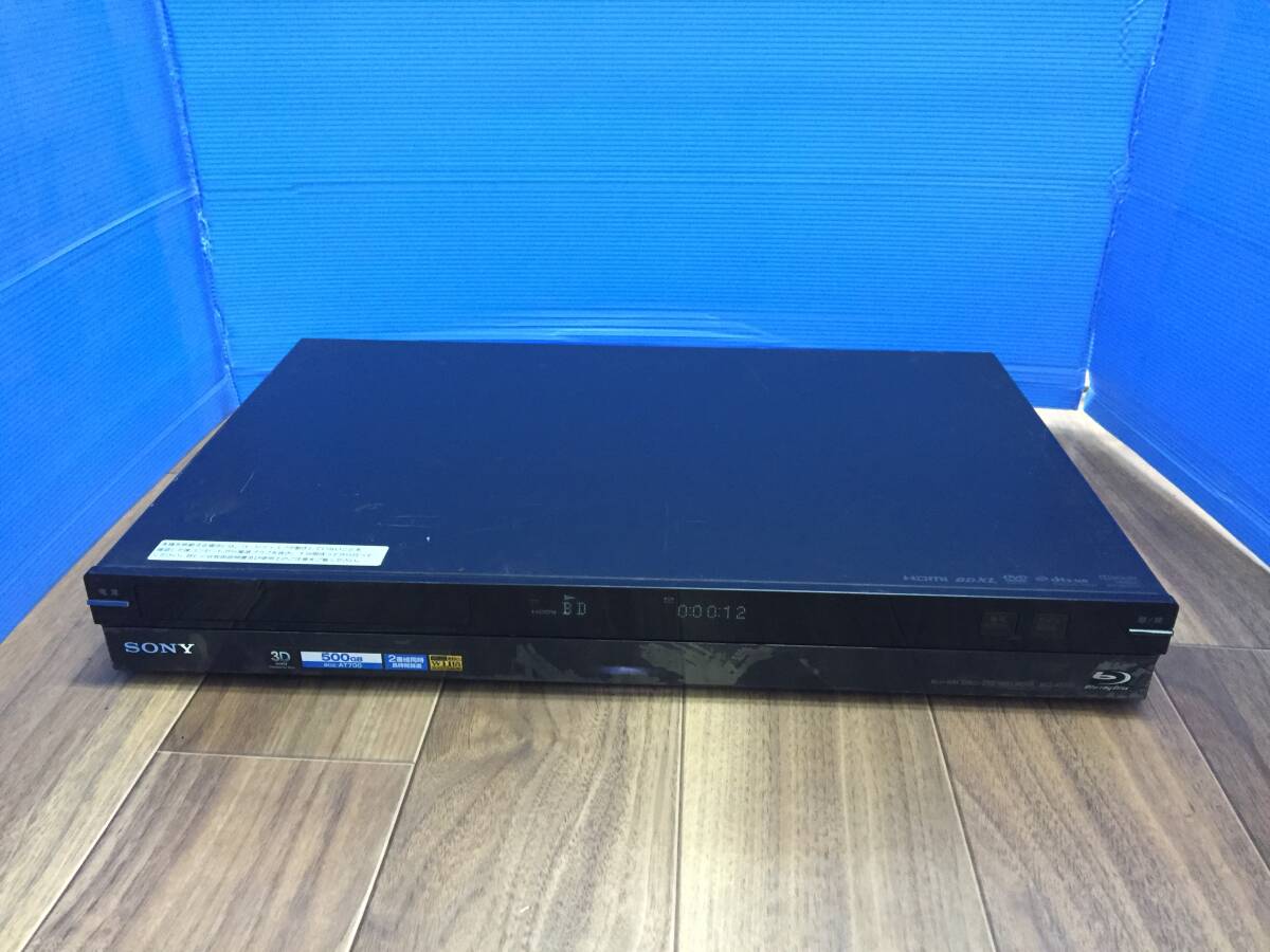 SONY ソニー BD/HDDレコーダー BDZ-AT700 中古品4321