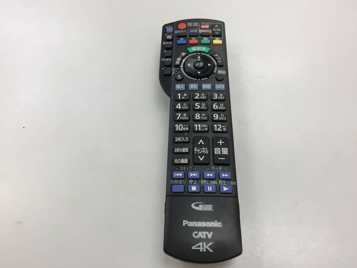 Panasonic CATVリモコンN2QAYB001227 中古品K644