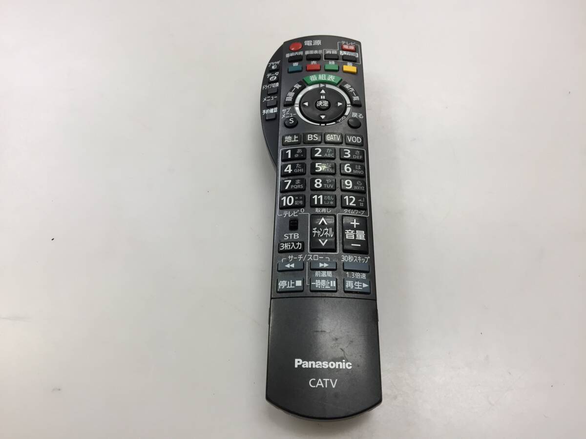 パナソニック CATV リモコン N2QAYB000314 中古品K647