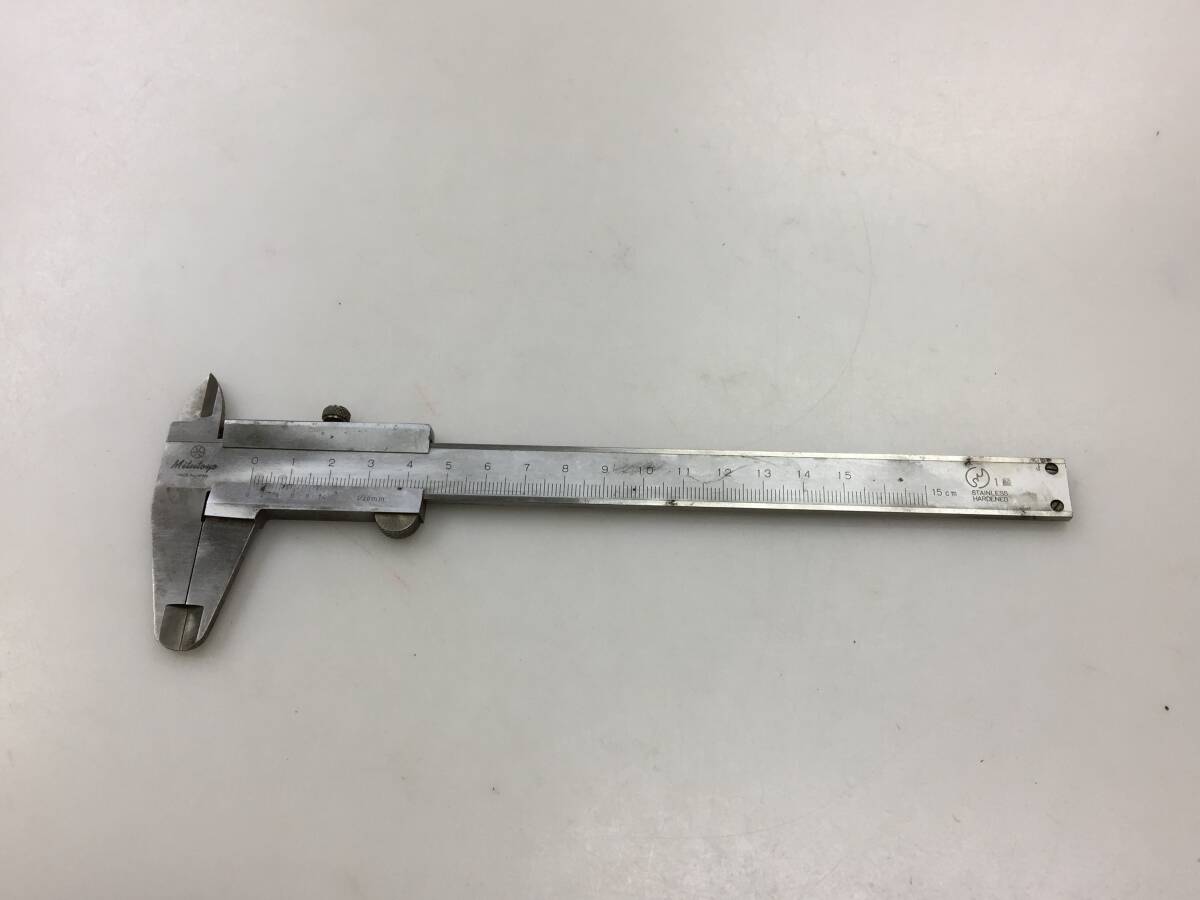 Mitutoyo ミツトヨ ノギス 15cm 中古品4451