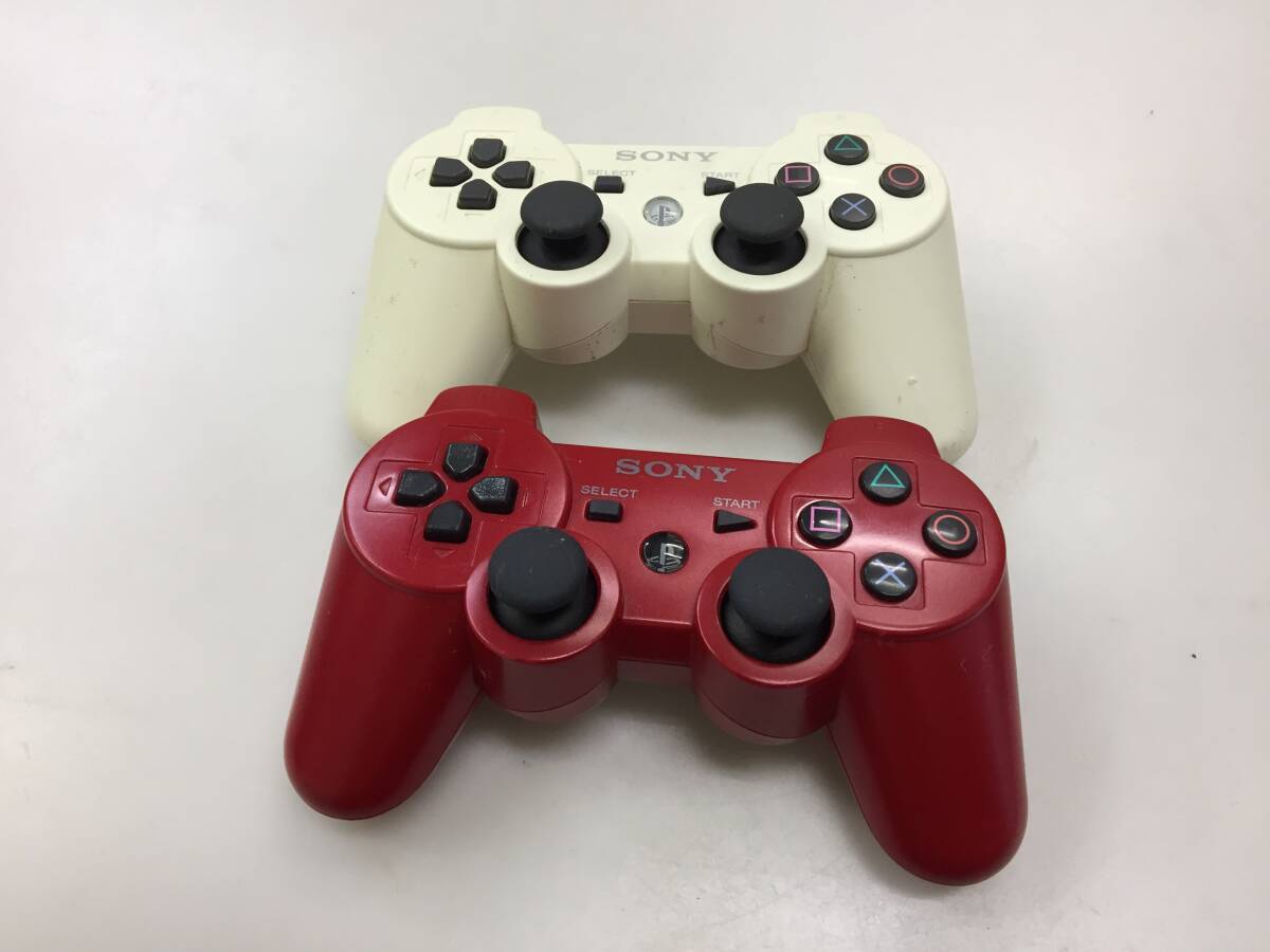 SONY CECHZC2J PS3 コントローラー ２個 動作未確認　ジャンク4535