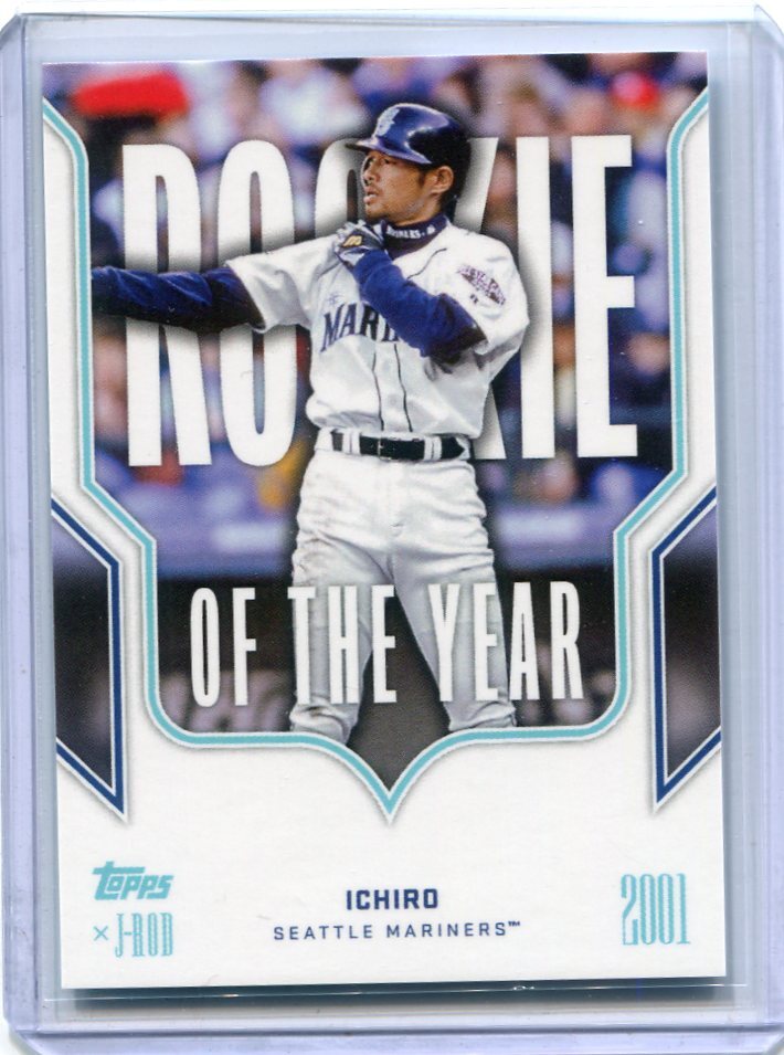 2023 Topps X J-Rod Rookie Of The Year Award Winners R-4 Ichiro イチロー インサートカード
