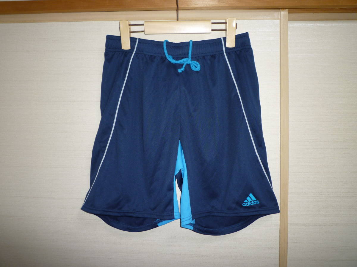 アディダス ハーフパンツ紺 Lサイズ