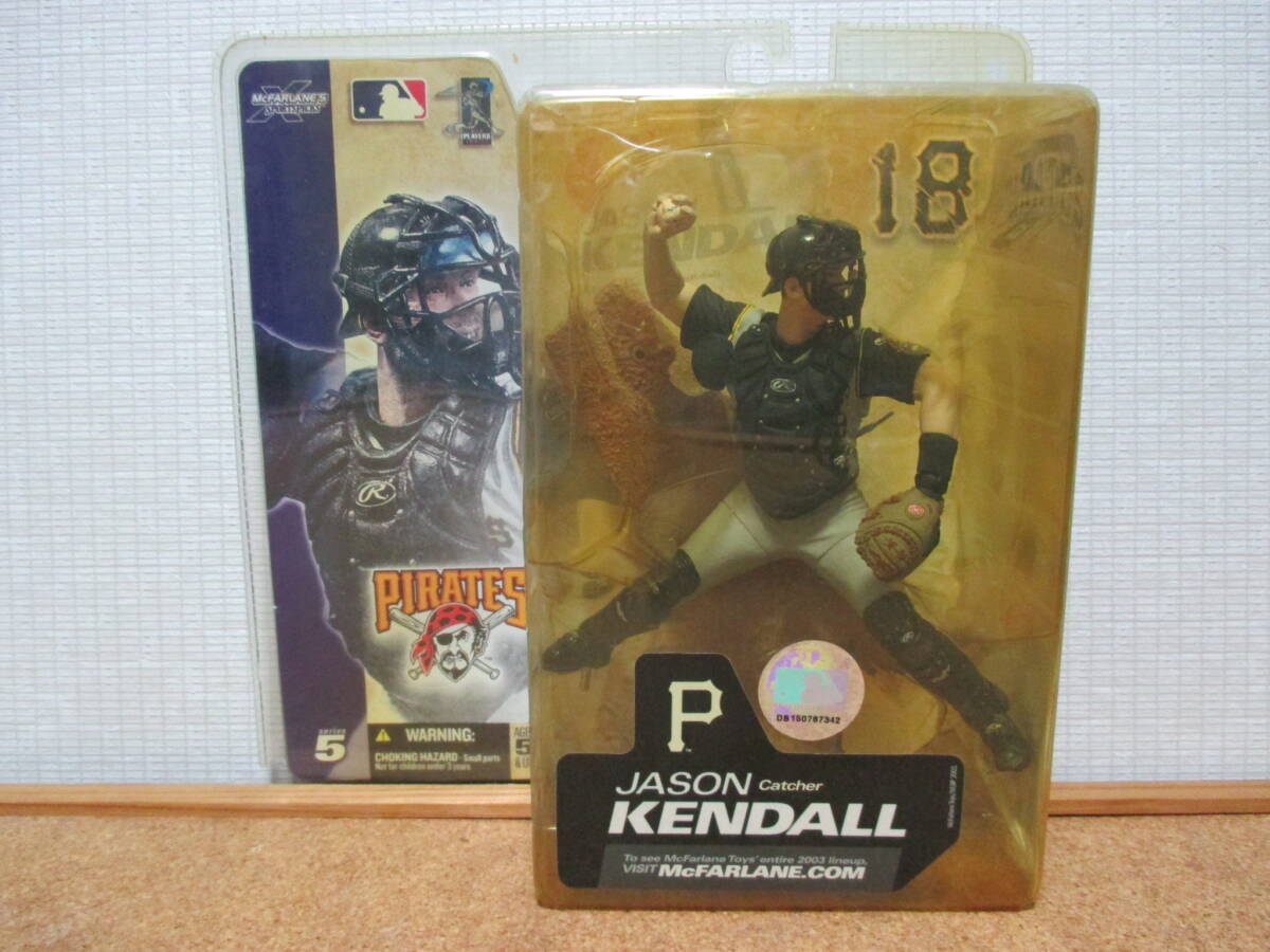 マクファーレンMLB5　ジェイソン・ケンドール　ピッツバーグ・パイレーツ（グレー・バリアント）