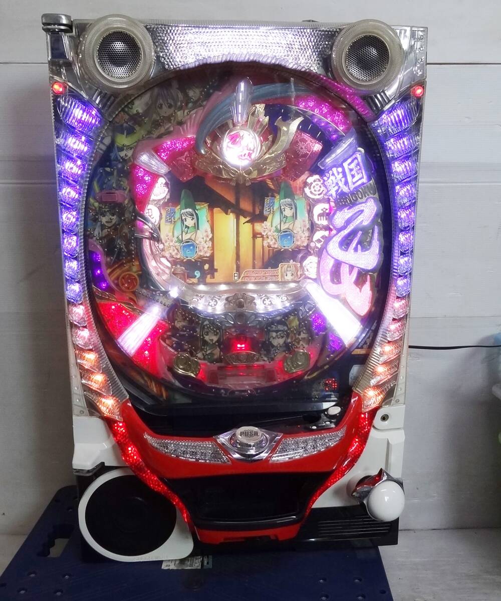 P1975b パチンコ実機 CR戦国乙女 2M9AX 循環加工 家庭用電源 現状渡し f100V 店頭受渡歓迎 大阪・茨木市