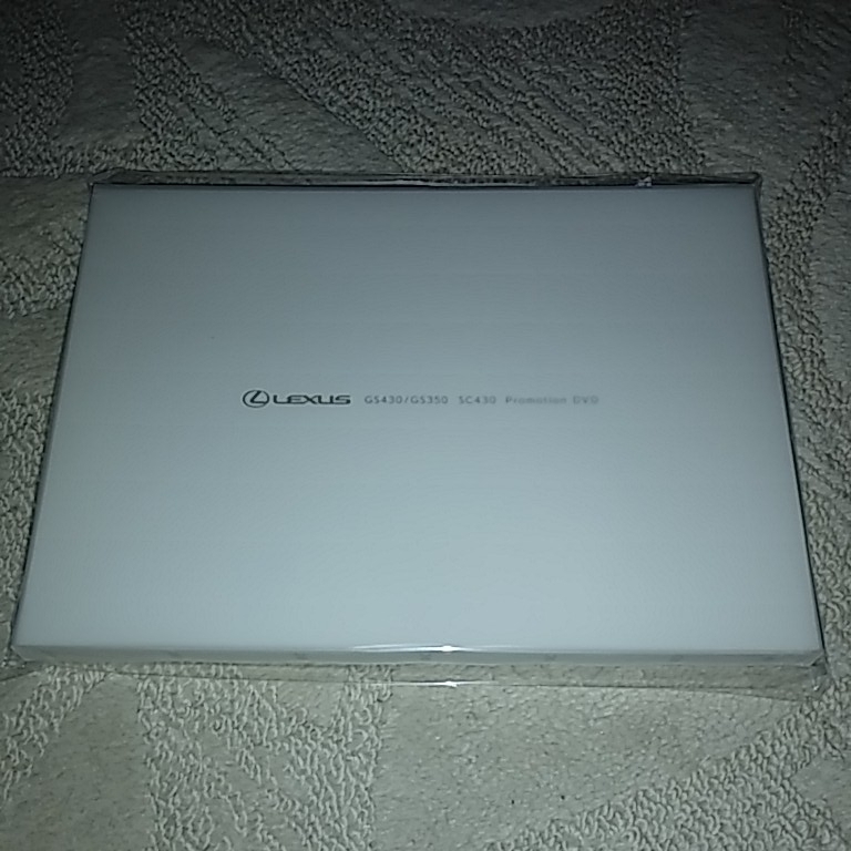 希少！レクサス GS430/GS350　SC430 プロモーション　DVD　新品　非売品