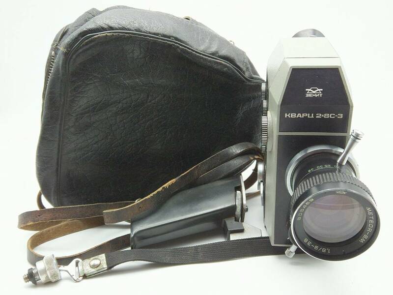  ムービーカメラ Quartz Film Camera KRASNOGORSK 2x8C-3 8mm film 2x8 #1563B
