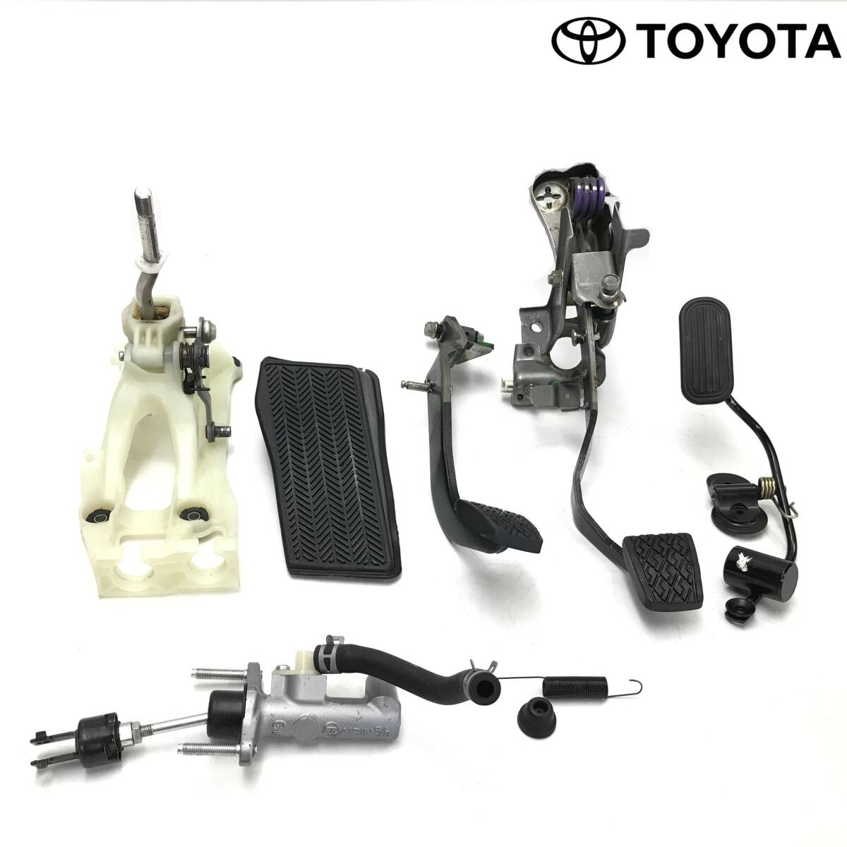 ◆希少! 程度良好! セリカ ZZT231 純正 アクセルペダル ブレーキペダル クラッチペダル シフト レバー付 即決◆