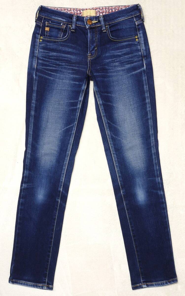 ☆冬 暖 SOMETHING(サムシング)SW388 レディース デニム ジーンズ ストレッチテーパード W26 実寸W72センチ 股下75センチ