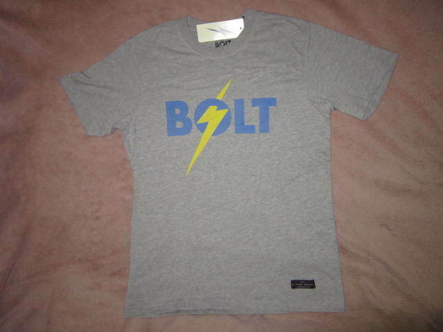 新品！ LightningBolt ライトニングボルト デカロゴ Tシャツ 灰 M サーフィン サーファー サーフ SURF Lightning Bolt