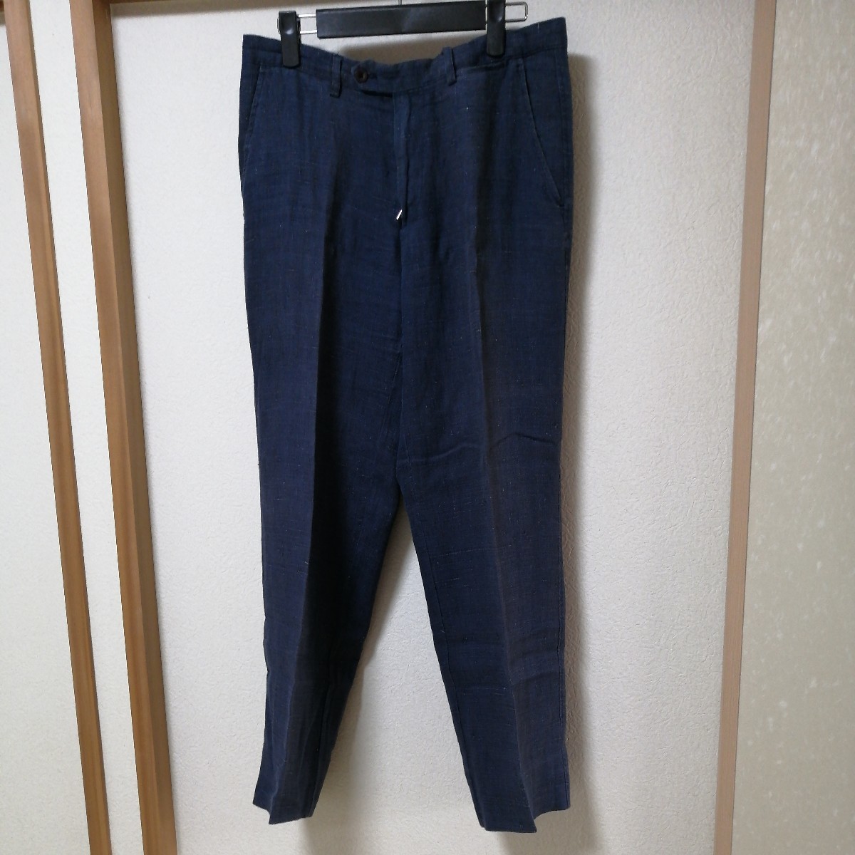 ETRO エトロ スラックスパンツ サイズ５０ リネン100％