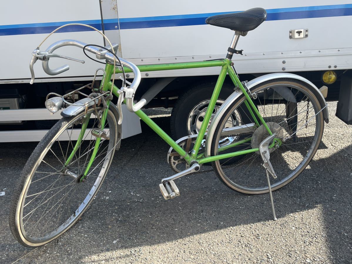 タ 昭和レトロ/希少！レア！ アラヤ/新家工業株式会社/ARAYA 自転車/ロードバイク ドロップハンドル ※説明文必読