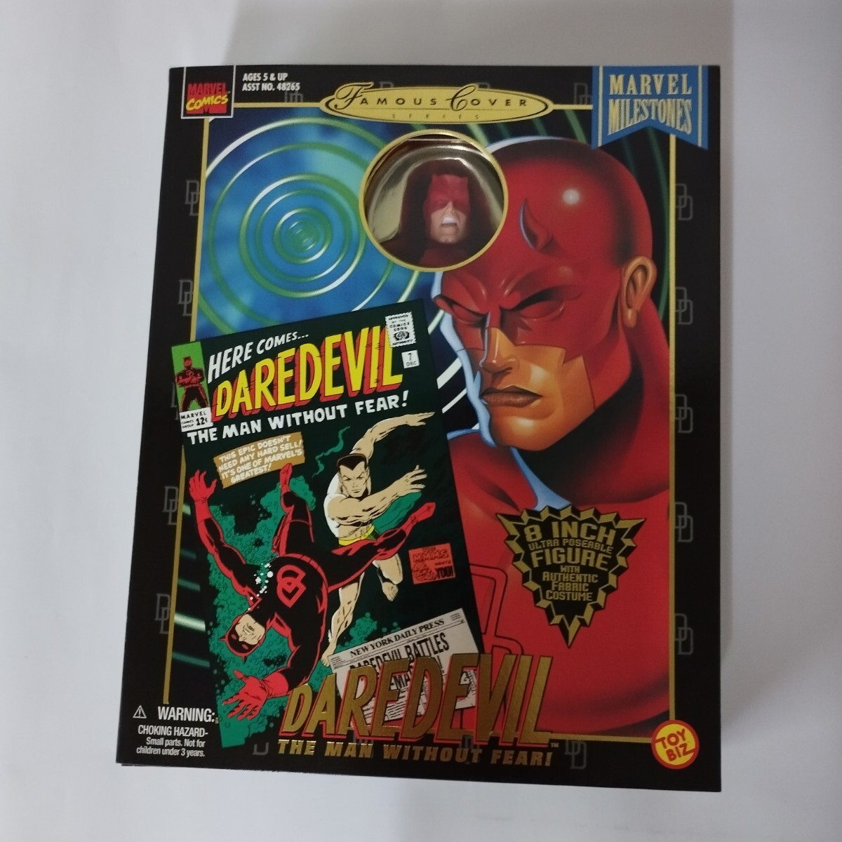 ★ トイビズ フェーマスカバー デアデビル 8インチ アクションフィギュア TOYBIZ DAREDEVIL FAMOUS COVER 8inch action figure ★