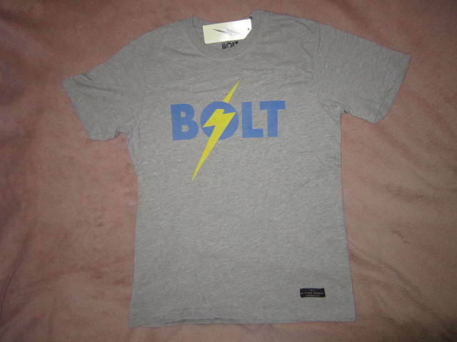 新品！ LightningBolt ライトニングボルト デカロゴ Tシャツ 灰 L サーフィン サーファー サーフ SURF Lightning Bolt