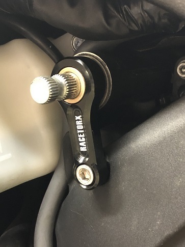 RACETORX ギアシフトサポート YZF-R1 09-14