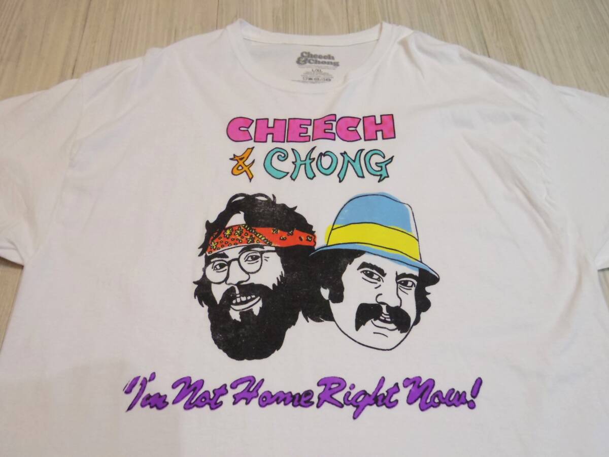 チーチ&チョン Cheech & Chong Tシャツ アップ・イン・スモーク XL L アメリカ マリファナ USA 古着 映画 ムービーT ビンテージ チーチョン