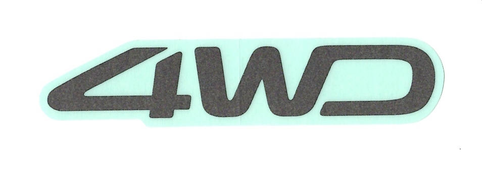 【新品在庫あり】ダイハツ　ハイゼット　ハイゼットダンプ　4WD　ステッカー　純正部品