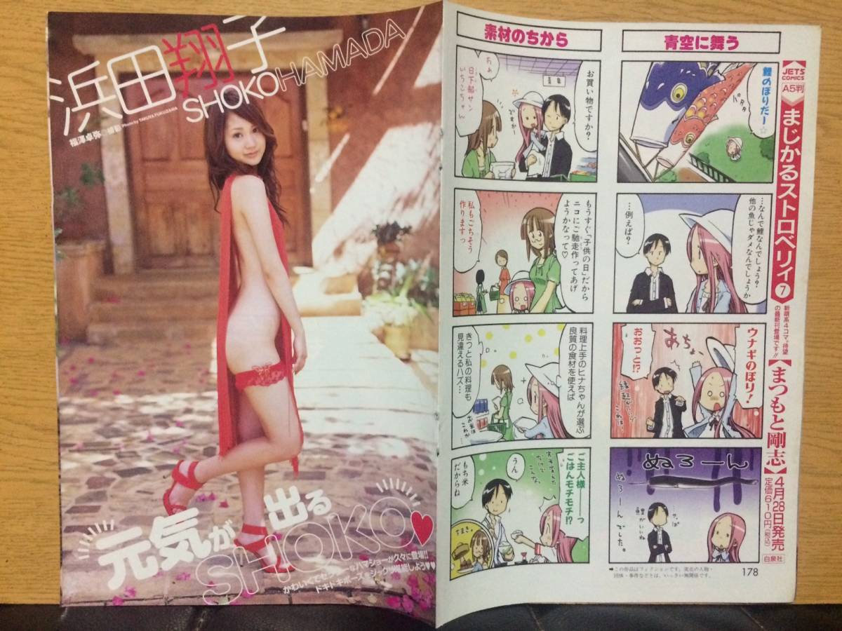 切り抜き 浜田翔子 6ページ (ヤングアニマル 2008.5.9 No.9)