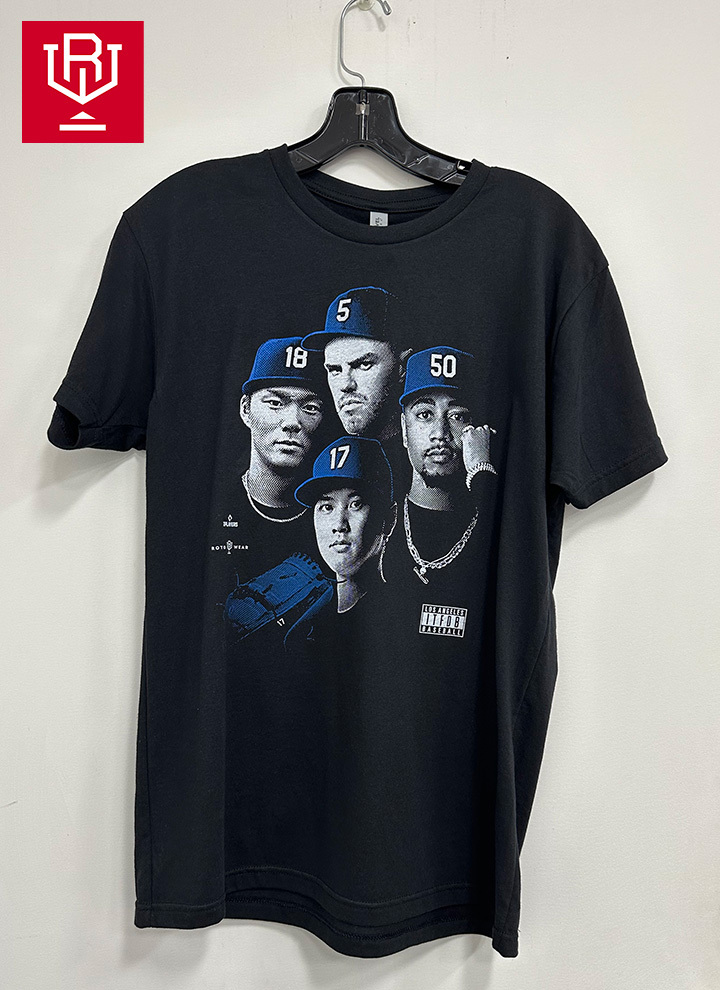 【送料無料】Roto Wear ロトウェア 大谷翔平 ロサンゼルス ドジャース Dodgers All Eyez On LA T-Shirt T-シャツ Mサイズ roalleyezonlam