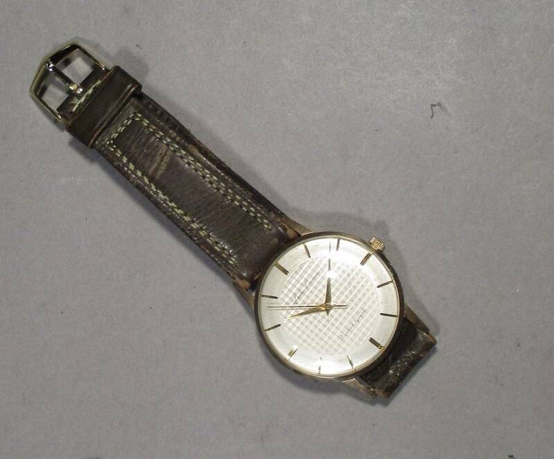 ☆ セイコー　金張　クロノス　変わり文字盤　腕時計　１９６０年頃