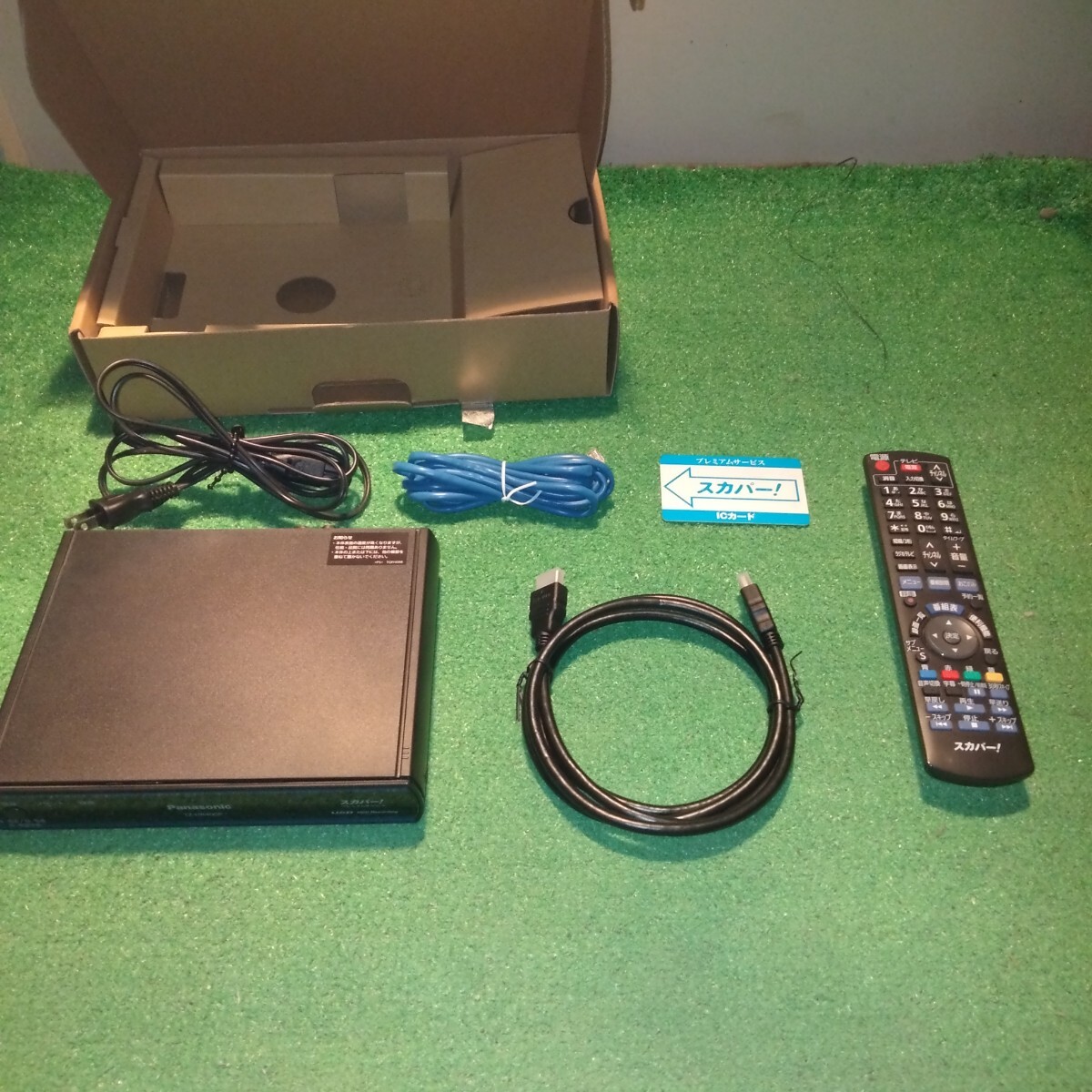 PANASONIC　パナソニック　デジタルチューナー　TZ-HR400P　スカパー　　中古品