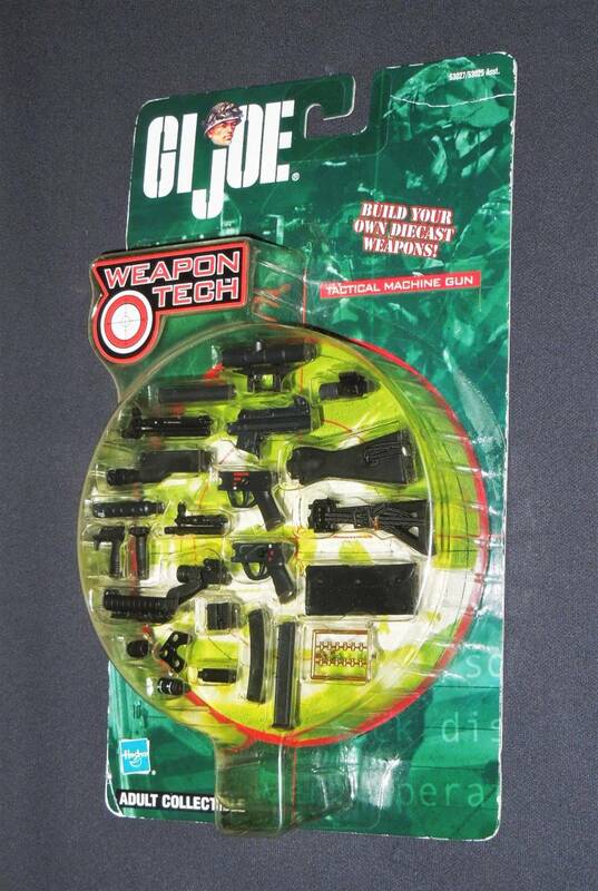 未開封品　G.I.Joe　Weapon Tech　G.I. ジョー　ウエポンテック　TACTICAL MACHINE GUN　12インチ　1/6