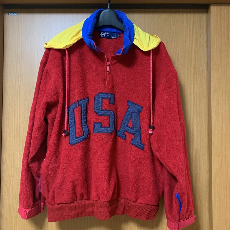 Polo ralph lauren USA フリースジャケット　90'sヴィンテージ