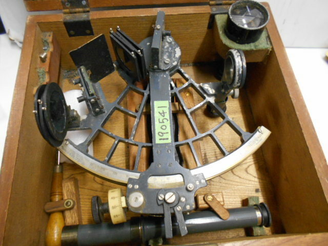 190541測量☆ＴＡＭＡＹＡ☆玉屋航海用六分儀モデル？型（ジャンク扱)