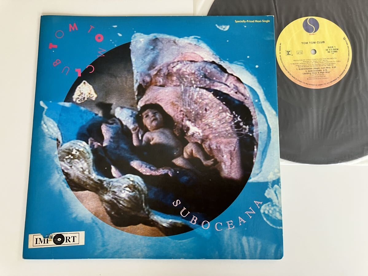 TOM TOM CLUB / SUBOCEANA 3Mix/Devil Does Your Dog Bite? 12inch SIRE CANADA 92-11980 89年盤,トム・トム・クラブ,Talking Heads