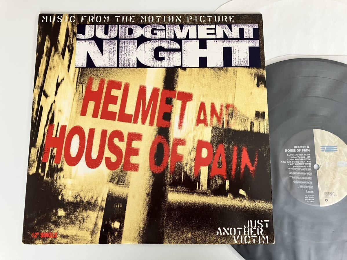 HELMET & HOUSE OF PAIN / Just Another Victim 5Tra'12 EPIC US Ori 49-77037 93年盤 Judgment Night,ヘルメット,ハウス・オブ・ペイン,
