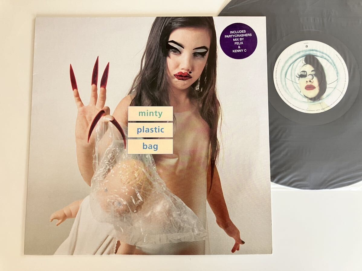 minty / plastic bag 4Track 12inch SUGAR RECORDS UK SUGA6V 95年ART ROCKDOWNTEMPONicola BoweryFelixKenny CMattew Glamorre