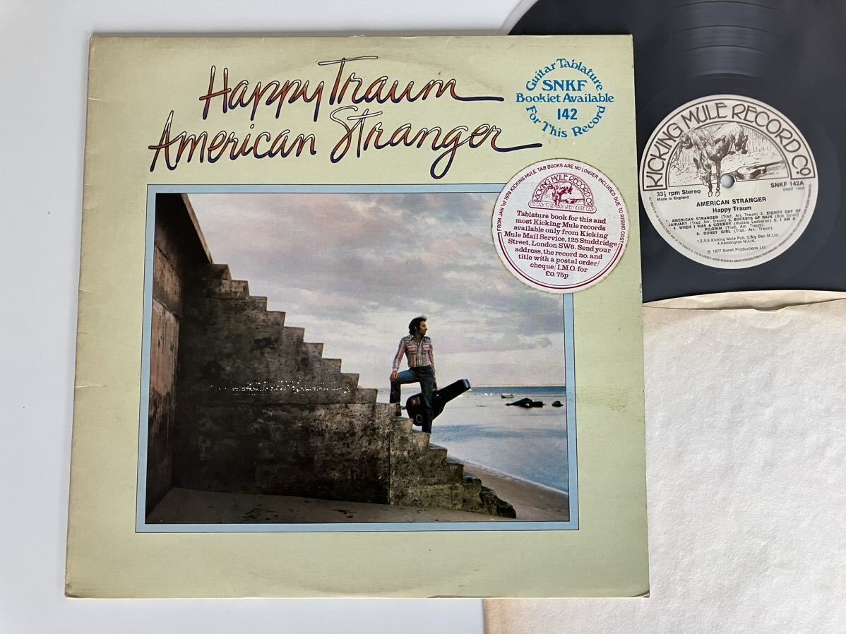【UK Ori】Happy Traum / America Stranger LP KICKING MULE RECORD CO. SNKF142 77年作ハッピー・トラウム,US FOLK,John Sebastian