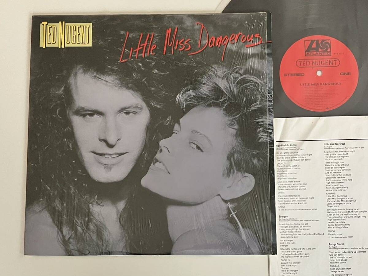【US Ori/シュリンク付】Ted Nugent / Little Miss Dangerous LP ATLANTIC 81632-1 テッド・ニュージェントCarmine AppiceTommy Thayer