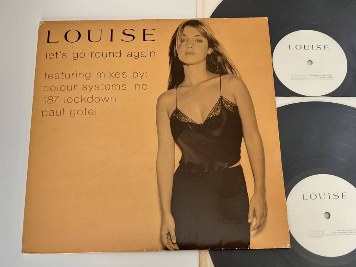 【プロモオンリー/2×12inch】LOUISE / Let's Go Round Again 6Tra EMI UK 12EMDJD500 97年PROMO ONLY,ルイーズ,ETERNAL,エターナル,