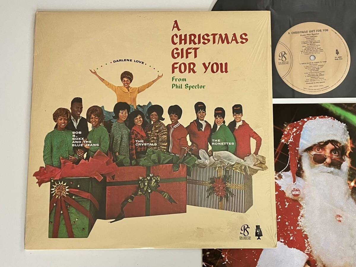 【89年リマスター/シュリンク付US盤】Phil Spector/ A Christmas Gift For You LP abkco D1-4005 The CrystalsThe RonettesDarlene Love