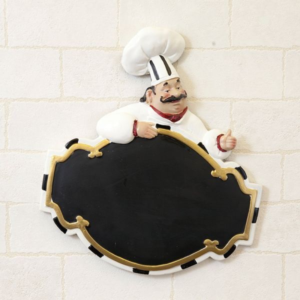 フレンチシェフ メニューボード 店舗 メニュー 看板 黒板 雑貨 おしゃれ かわいい
