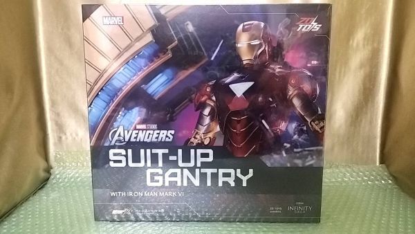 アイアンマンマークⅥ アベンジャーズ スーツアップガントリー付き ZD Toys A27 magic