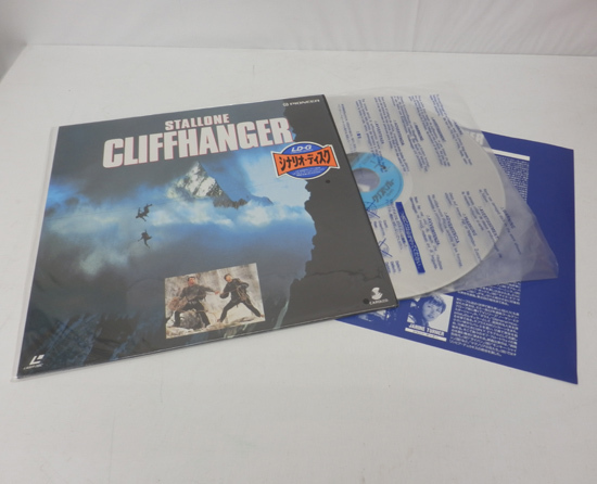 LD レーザーディスク 映画 CLIFFHANGER/クリフハンガー スタローン主演 LDーG パイオニア PIF-1852 札幌市西区