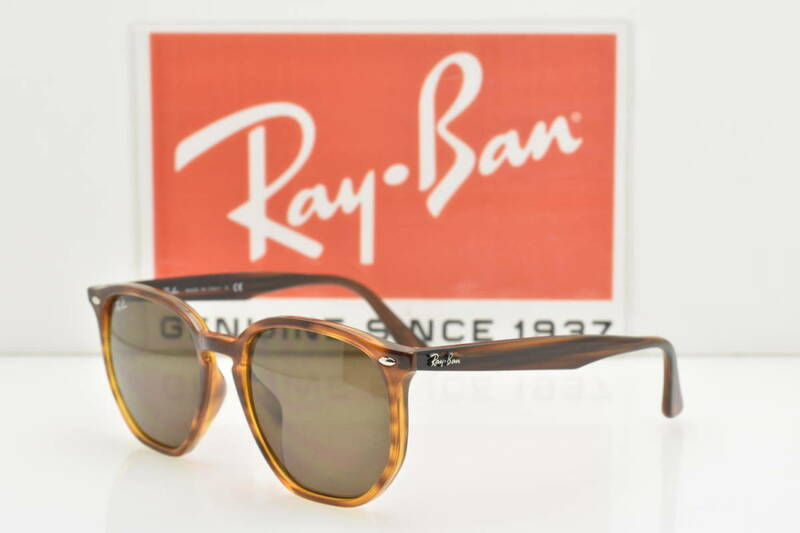 ★新品・正規輸入品！Ray.Ban レイバン RB4306F 820/73 レッドハバナ　ダークブラウンクラッシック★