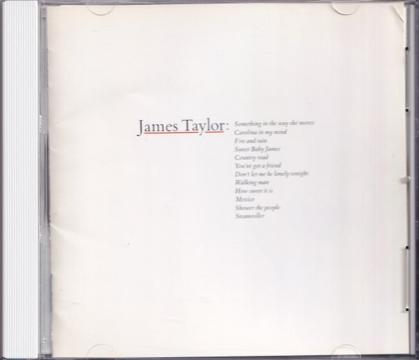 即決(F2410)【ジェイムス・テイラー JAMES TAYLOR ★ グレイテスト・ヒッツ～ベスト盤】