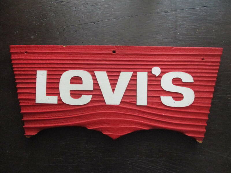 US ビンテージ　Levi's リーバイス　サイン　店舗用　非売品
